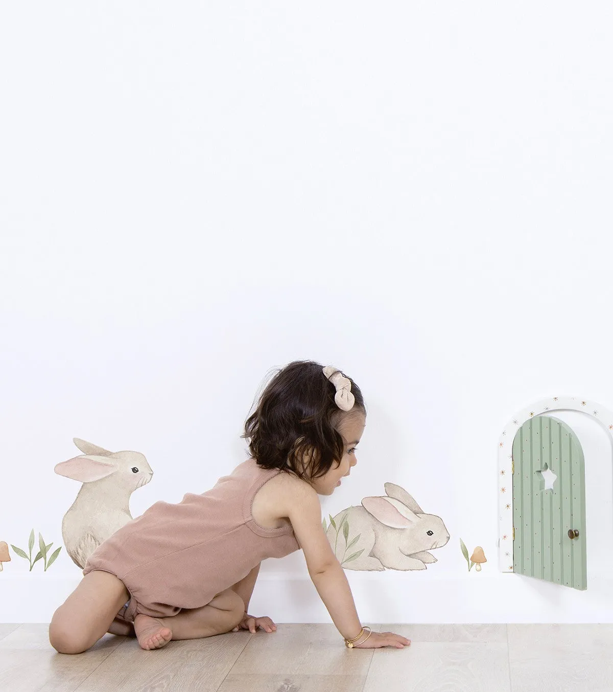 Forest - Wall Decals Murals - Rabbits