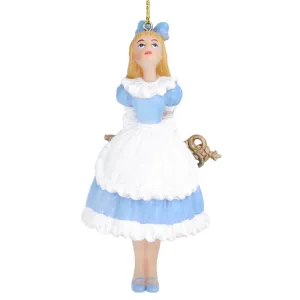 Gisela Graham Alice in Wonderland Alice Hanging Decoration