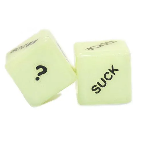 Glowing Foreplay Dice