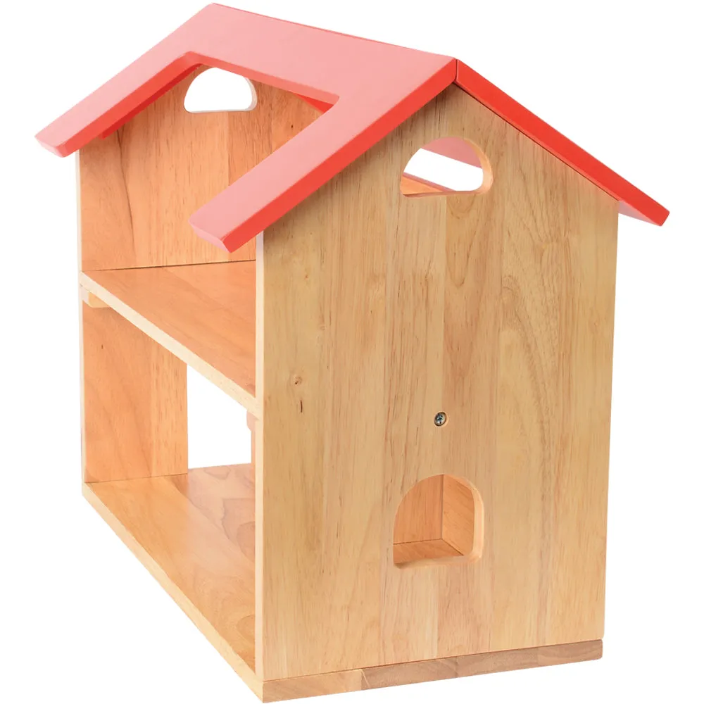 Hardwood Pretend Play Dollhouse