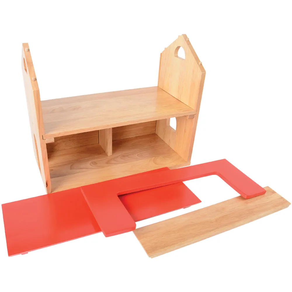 Hardwood Pretend Play Dollhouse