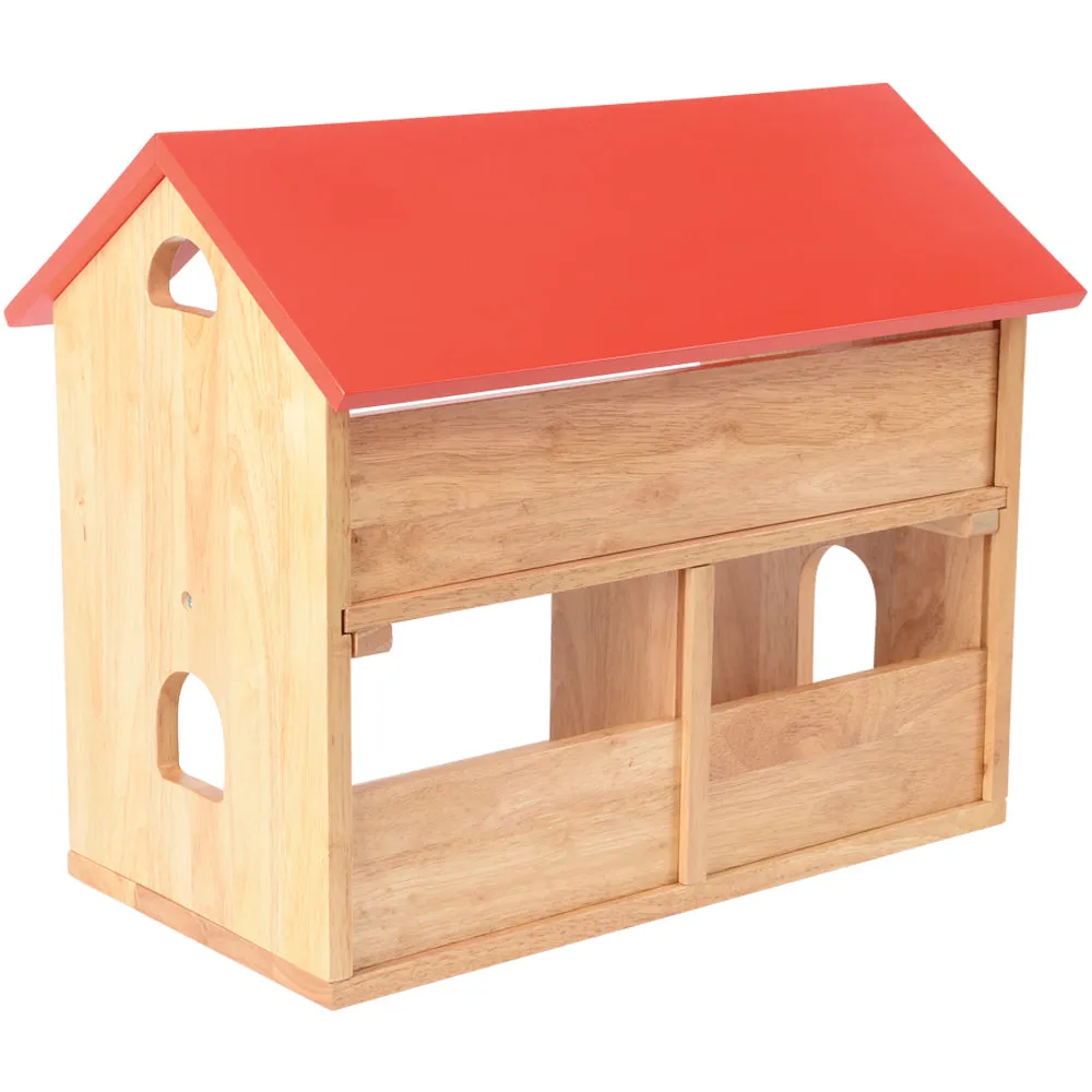 Hardwood Pretend Play Dollhouse