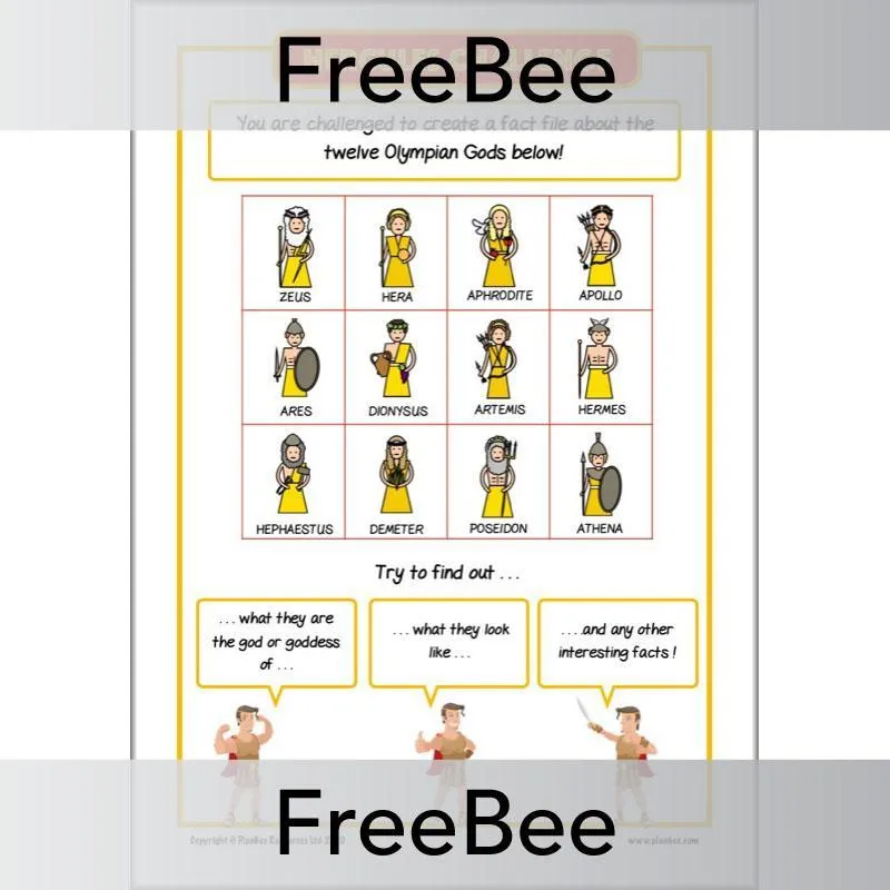 Hercules Activity Sheets