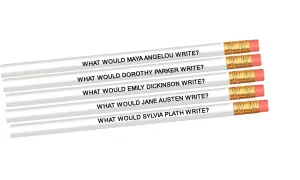 Inspiring Authors Pencil Set