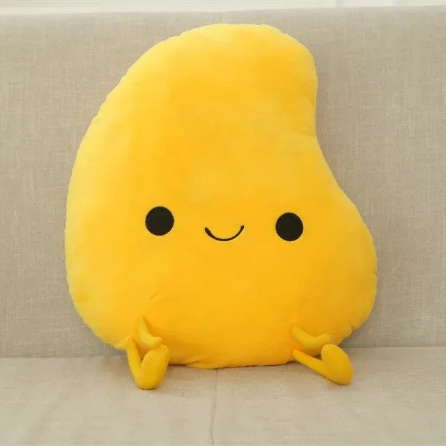 Juicy Squishy Fruit Plush