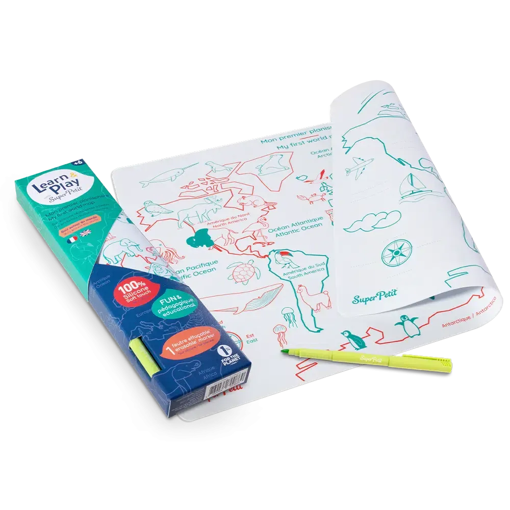 Learn & Play Silicone Playmat