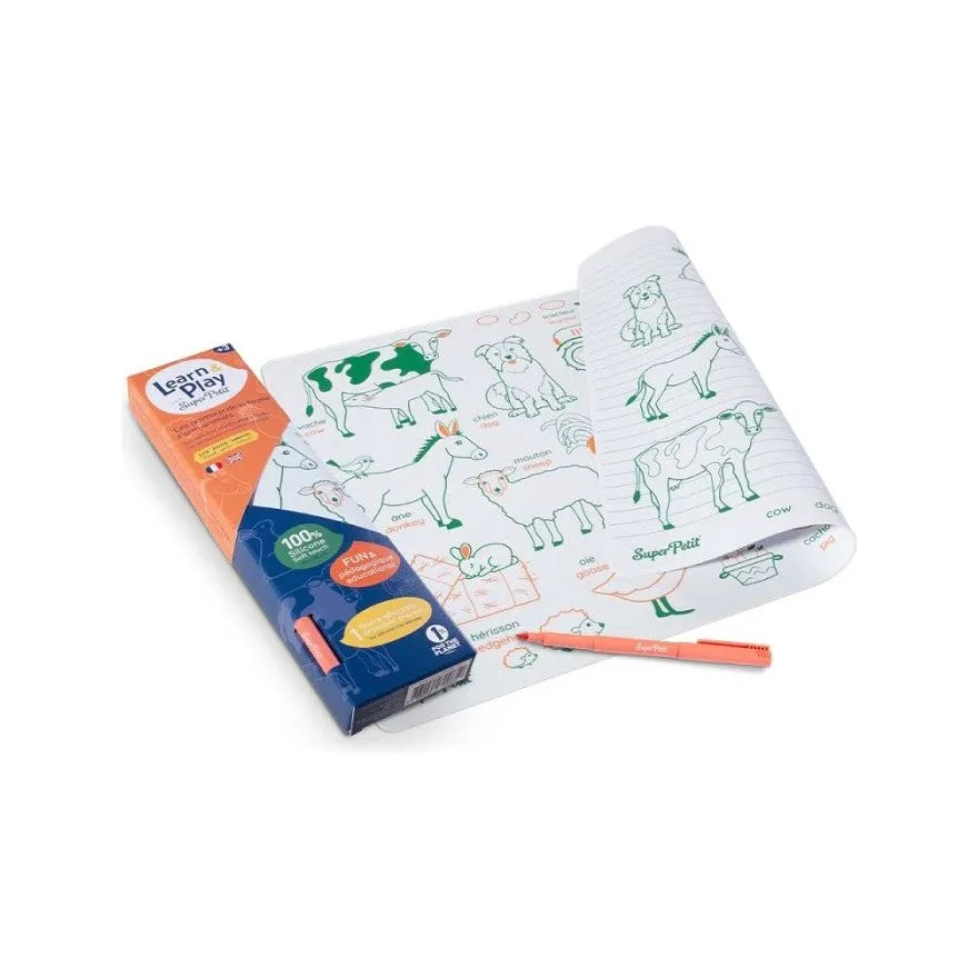 Learn & Play Silicone Playmat