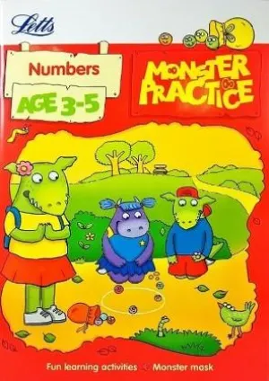 Letts Monster Practise-Numbers Age 3-5