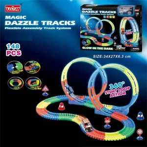 Magic Dazzle Car Track Set
