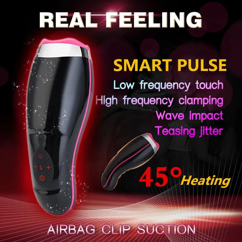 Masturbator Cup Smart Pulse Flashlight