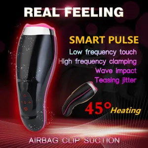 Masturbator Cup Smart Pulse Flashlight