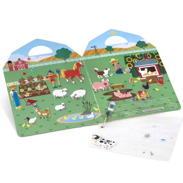 Melissa & Doug Puffy Sticker Play Set - On the Farm