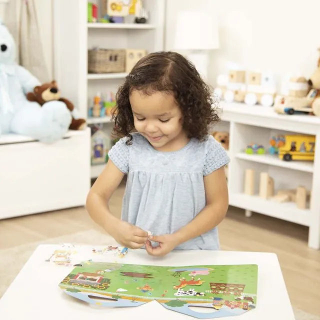 Melissa & Doug Puffy Sticker Play Set - On the Farm