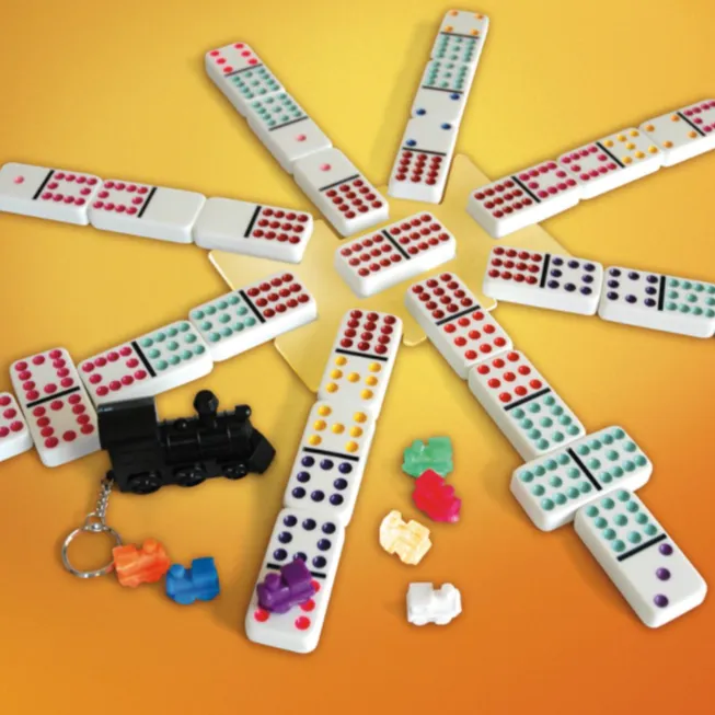 Mexican Train Dominoes D12
