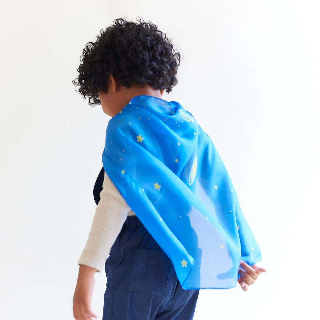 Mini Enchanted Playsilks for Open-ended Play, 100% Silk – Starry Night