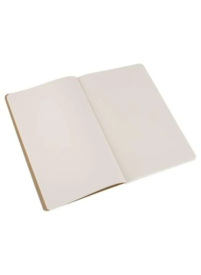 Moleskine Cashier Plain Large Size Set of 3 kraft Brown