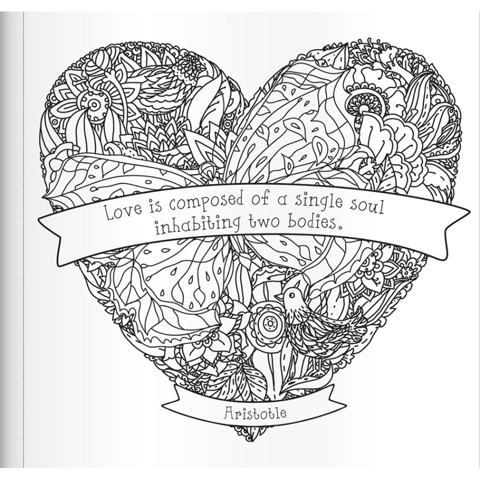 My Heart is Like a Singing Bird: Inspiring Quotes to Colour and Keep