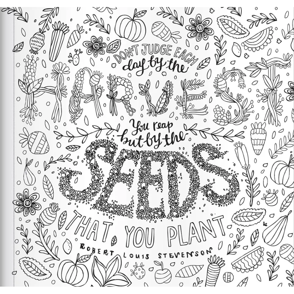 My Heart is Like a Singing Bird: Inspiring Quotes to Colour and Keep
