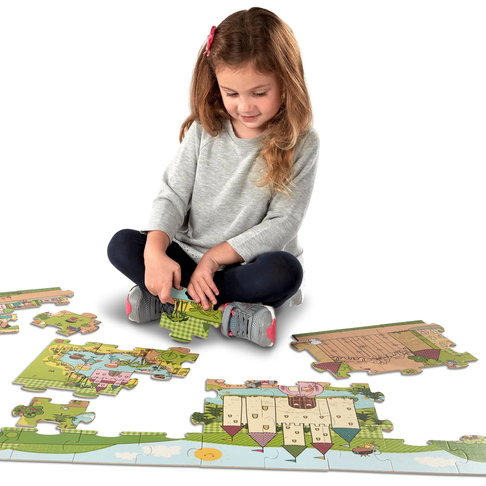 Natural Play Floor Puzzle: Princess Fairyland