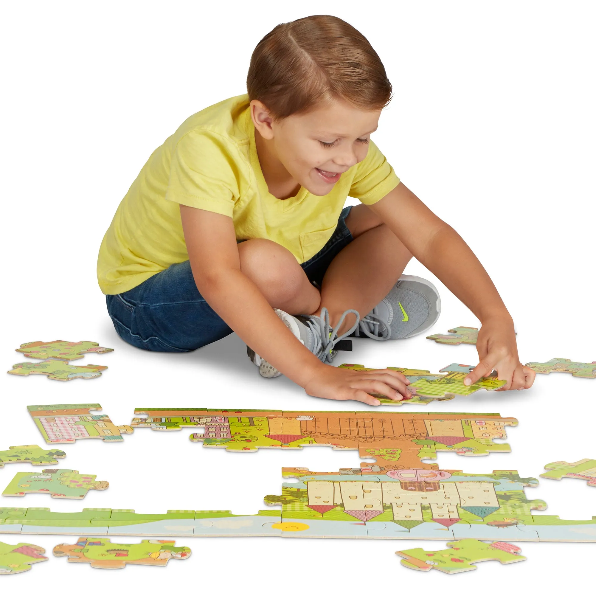 Natural Play Floor Puzzle: Princess Fairyland
