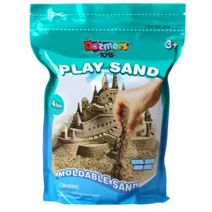 Play Sand 4 LB Refill Pack for Your Sand Toys or Playsets - Bulk Replacement Sensory Sand