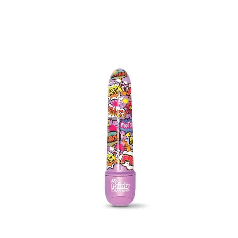 Prints Charming Pop Tease 5 Inch Mini Vibe - Fuck Purple