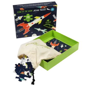 Rex London Glow in the Dark Space Puzzle 100 pieces