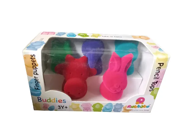 Rubabu Animal Puppet Mix (Set of 5 ) (0 to 10 years)