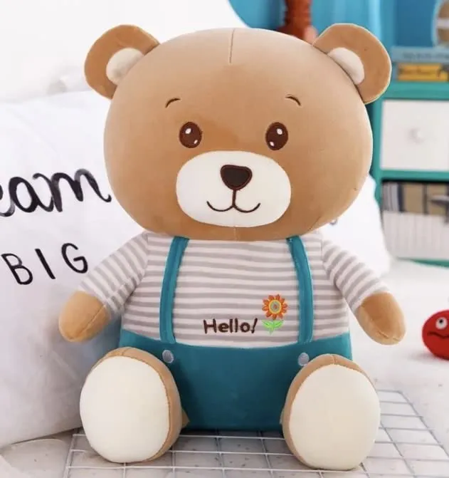 SCOOBA Kids Favourite Super Soft Tiptop Teddy Bear Single Piece 30cm Small(Hello Teddy Small 30cm)