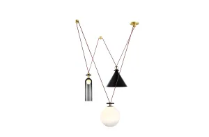 Shape Up 3-Piece Chandelier