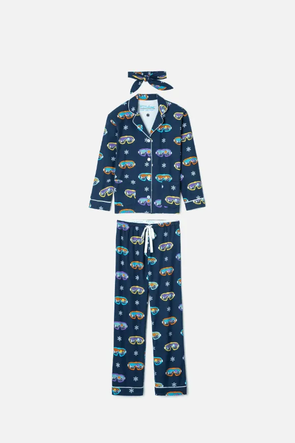 Ski You Later Flannel PJ Set