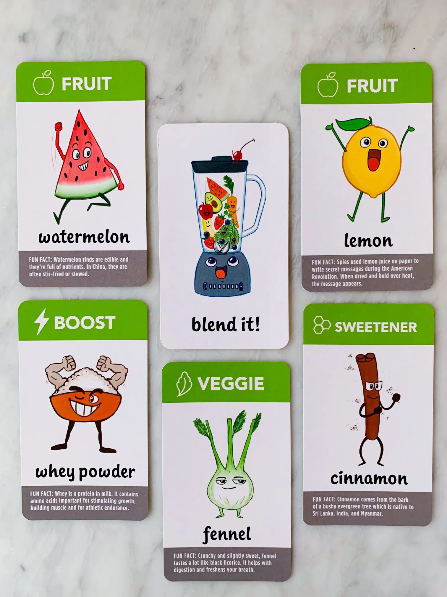 Smoothie Spree Card Game