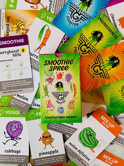 Smoothie Spree Card Game