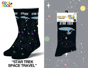 Star Trek Space Travel - Mens Crew Socks