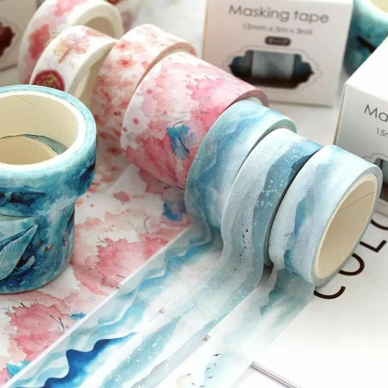 Washi Tape Set - Various Colors