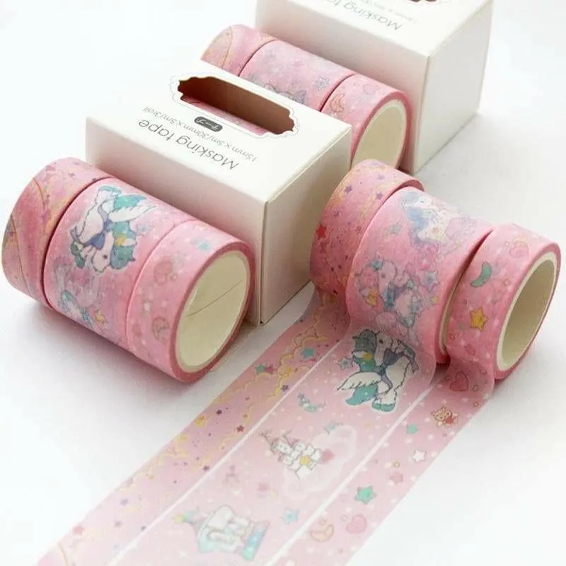 Washi Tape Set - Various Colors