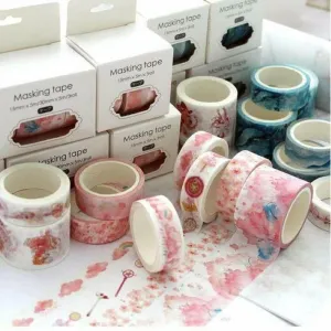 Washi Tape Set - Various Colors
