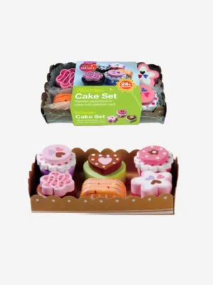 Wooden Cakes Set