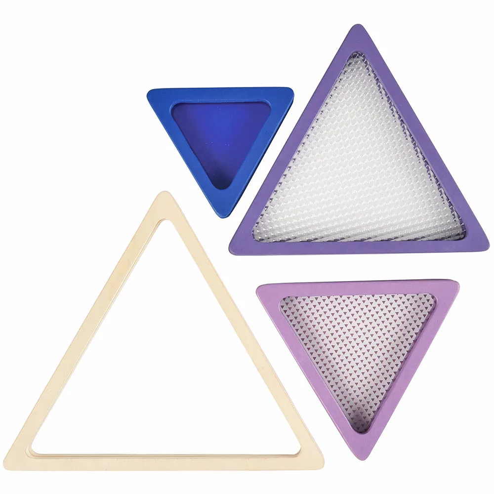 Wooden Geometric Nesting Window Blocks