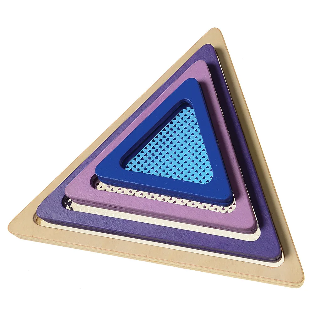 Wooden Geometric Nesting Window Blocks