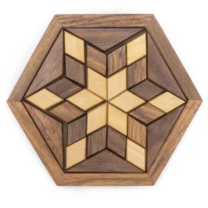 Wooden Star Puzzle