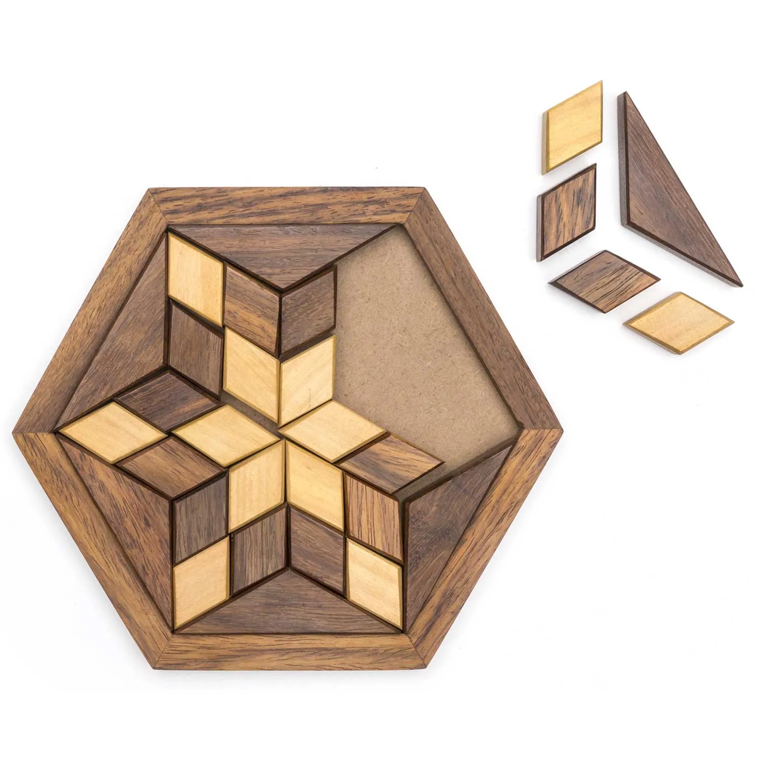 Wooden Star Puzzle